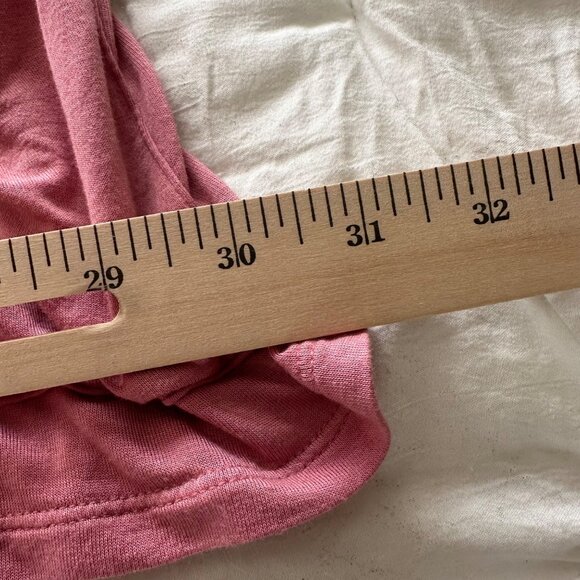 LOGO by Lori Goldstein 3X Knit Top with Chiffon Back Inset & Pockets Boho Casual - Picture 9 of 11